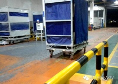 熱烈祝賀動進科技AGV在延鋒汽車內飾北京公司順利驗收